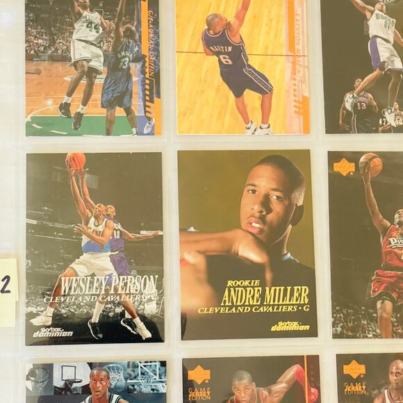Lot of 9 Basketball Sports Trading Cards. Mint Condition. - Picture 5 of 9
